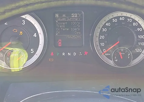 2016 Ram 2500 Slt из США, поврежденный, VIN 3C6UR5JL9GG309475